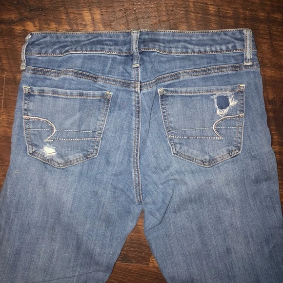 American Eagle Distressed Stretch Jegging - Picture 2 of 4